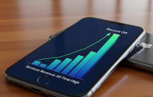 با افزایش درآمدهای بخش خدمات به بالاترین حد تاریخ، اپل رکورد سهماهه چهارم رو شکست با افزایش درآمدهای بخش خدمات به بالاترین حد تاریخ، اپل رکورد سهماهه چهارم رو شکست